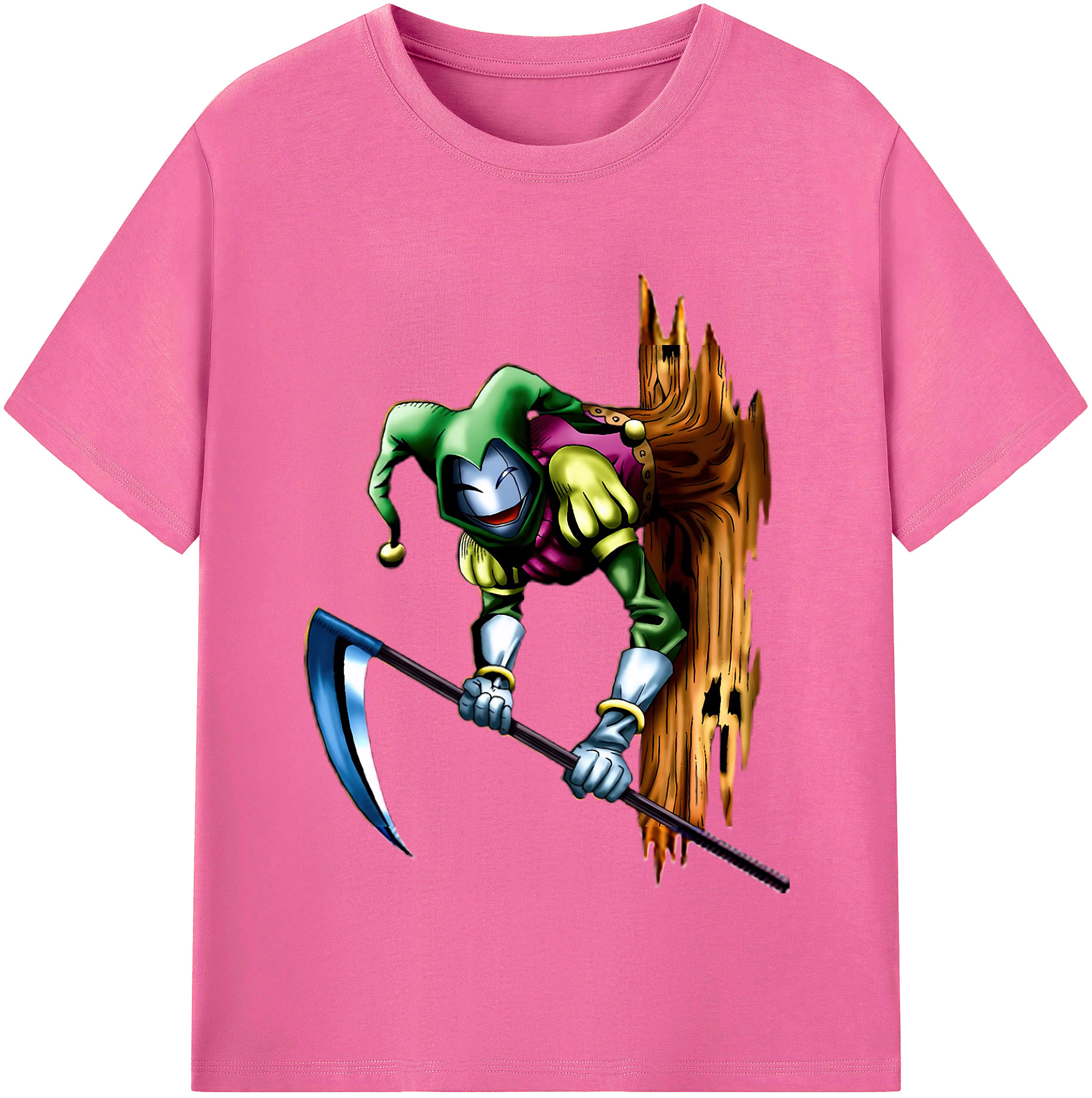 （画像用） 遊☆戯☆王 Yu-Gi-Oh! レディースカジュアルプリントTシャツ（綿100％）
